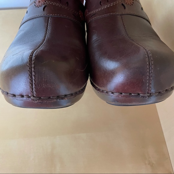 Dansko Black Hailey Clogs Style Size 40EU US 10 - Picture 7 of 12